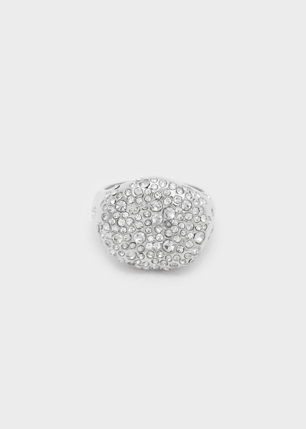Серебряное кольцо с камнями