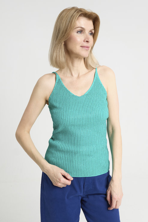 Топ со стразами